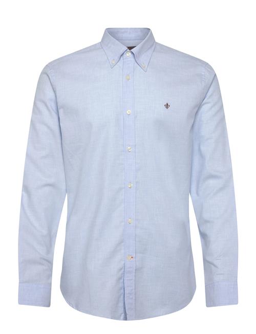 Watts Flannel Shirt-Slim Fit Morris Blue