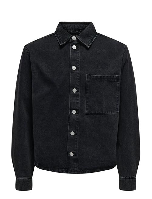 Onssprick Box Azg Dnm Jacket ONLY & SONS Black