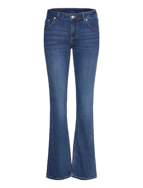 Low Embroidery Pocket Jeans Bubbleroom Blue