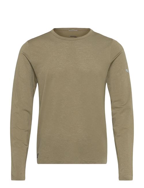 Stopwatch Long Sleeve Men Saucony Khaki