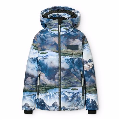Molo Castor Vinterjakke Snowy Mountains  Snowy Mountains 140 cm  Blå  140 cm  mand