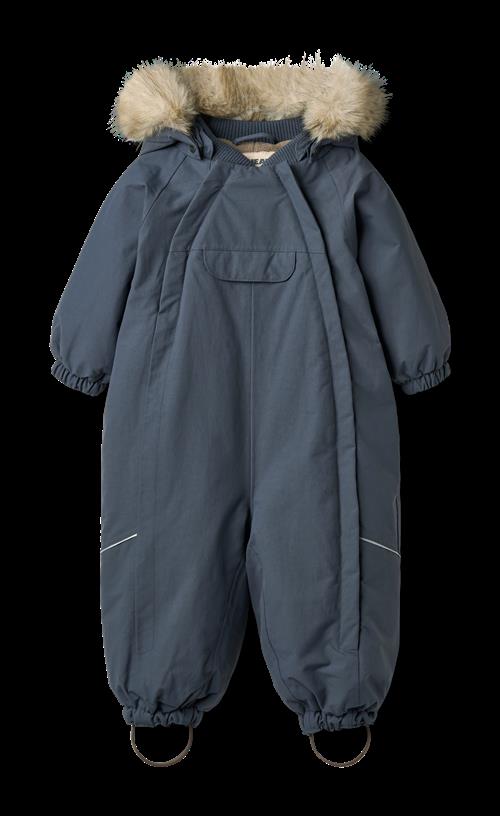 Wheat Nickie Vinter-overtræksdragt Greyblue Greyblue 92 cm  Blå  92 cm  mand