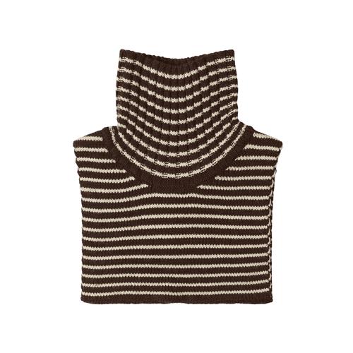 FUB Halsedisse I Uld Mocca/ecru  Mocca/Ecru-120/150 cm Wool Brun  120/150 cm  Unisex