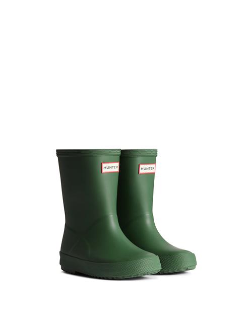 Hunter Kids First Gummistøvler Hunter Green  Black 26 EU  Grøn  26 EU  Unisex