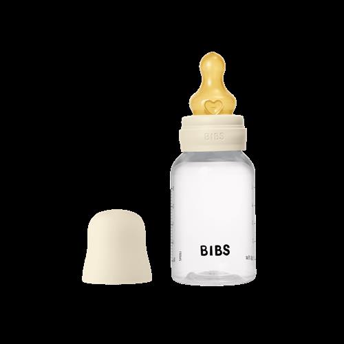 BIBS BIBS Slow Flow Sutteflaskelatex 1-pak 150 Ml Ivory  Slow Flow Ivory 150 ml  Creme  One Size 0+ Unisex
