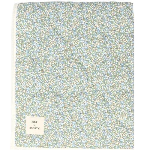 BIBS BIBS x Liberty Quiltet Tæppe Eloise - Ivory Ivory One Size  Hvid  One Size  unisex