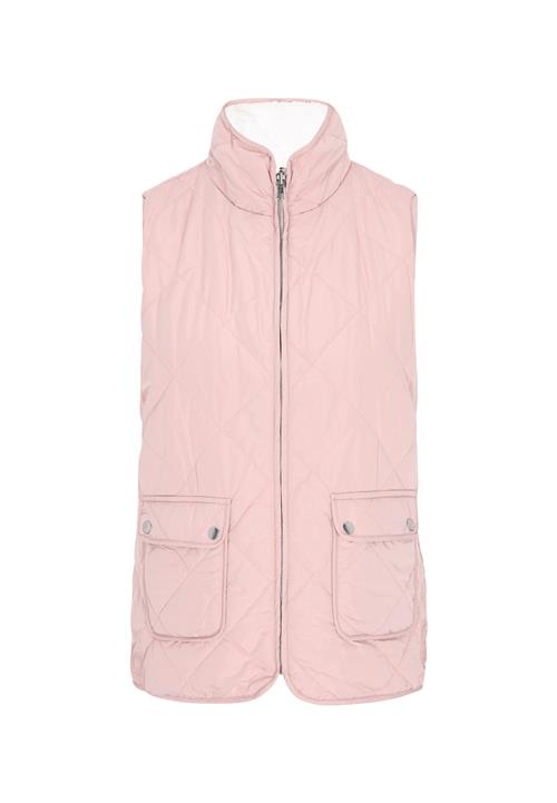 usha BLUE LABEL Vest  lyserød / hvid