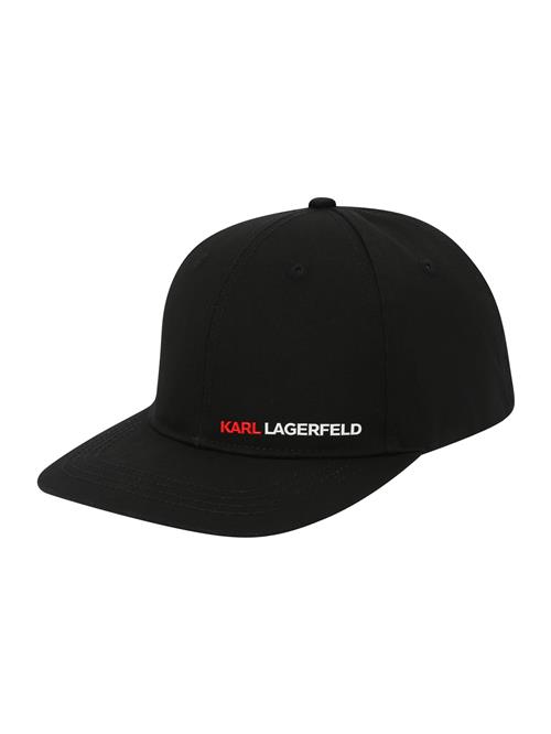 Karl Lagerfeld Hætte  rød / sort / hvid