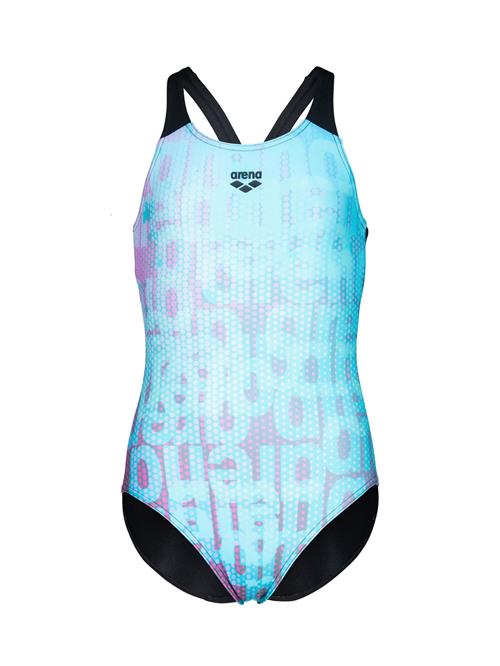 ARENA Badedragt 'MULTI COLOURS'  aqua / grå / lys pink / sort