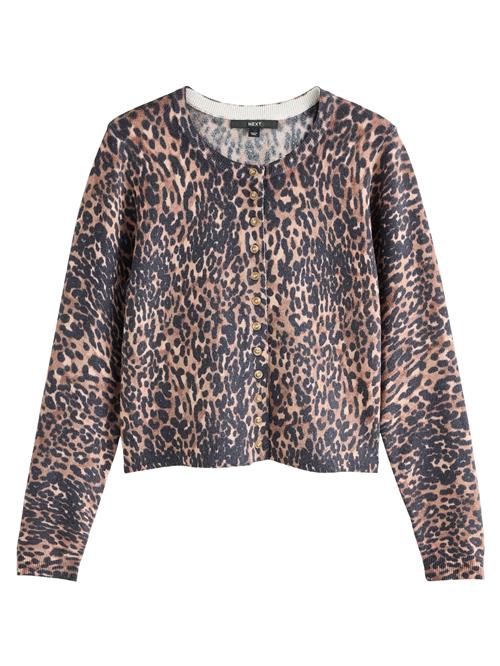 Next Cardigan  brun / cappuccino / mørkebrun / sort