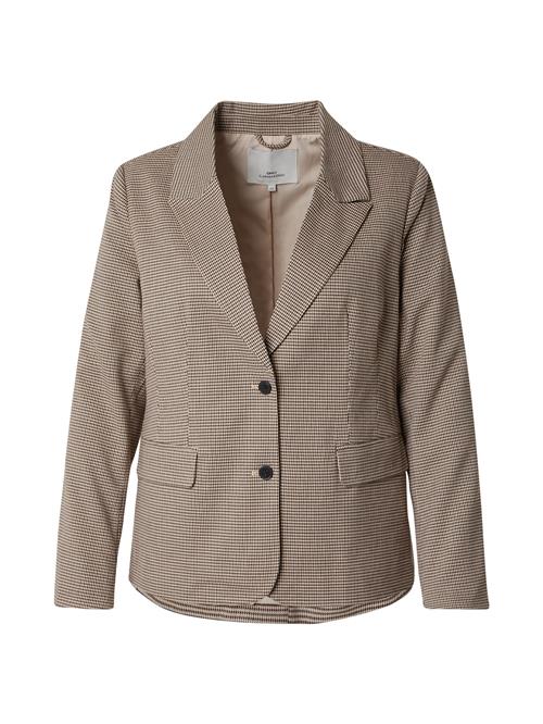 ONLY Carmakoma Blazer 'CARAMOUR'  ecru / brun / sort