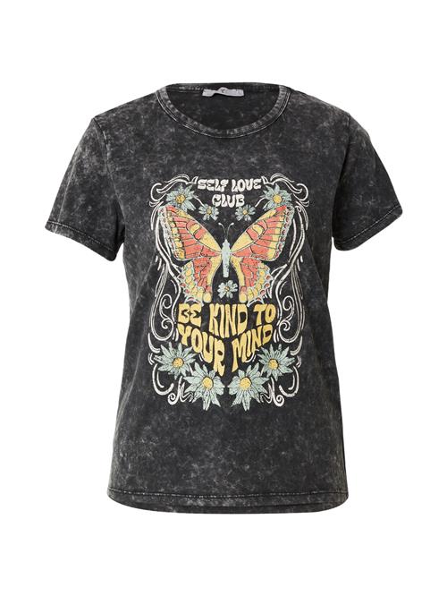 Hailys Shirts 'Th44ea'  pastelblå / gul / sort / hvid