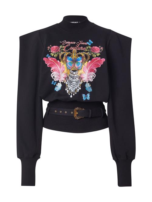 Versace Jeans Couture Pullover  grøn / lyserød / sort / hvid