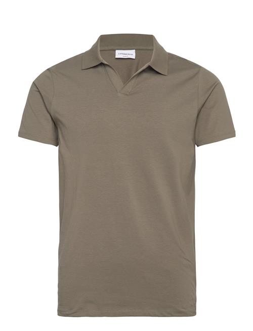 Clean Design Polo Shirt S/S Lindbergh Khaki