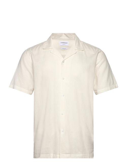 Casual Linen Blend Resort S/S Lindbergh White