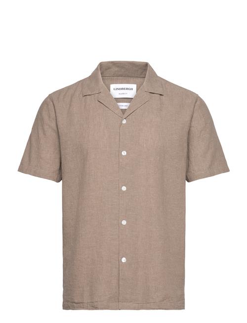 Casual Linen Blend Resort S/S Lindbergh Beige