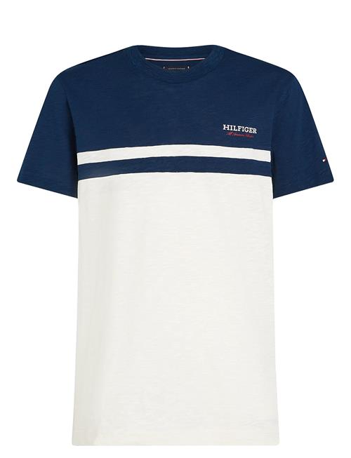 Monotype Colourblock Tee Tommy Hilfiger Navy
