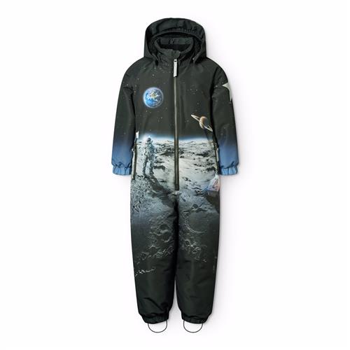 Molo Polar Vinter-overtræksdragt On The Moon  On The Moon 122 cm  Sort  122 cm  mand