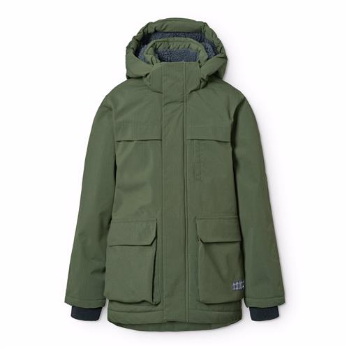 Molo Heiko Parka Dark Forest  Dark Forest 122 cm  Grøn  122 cm  mand