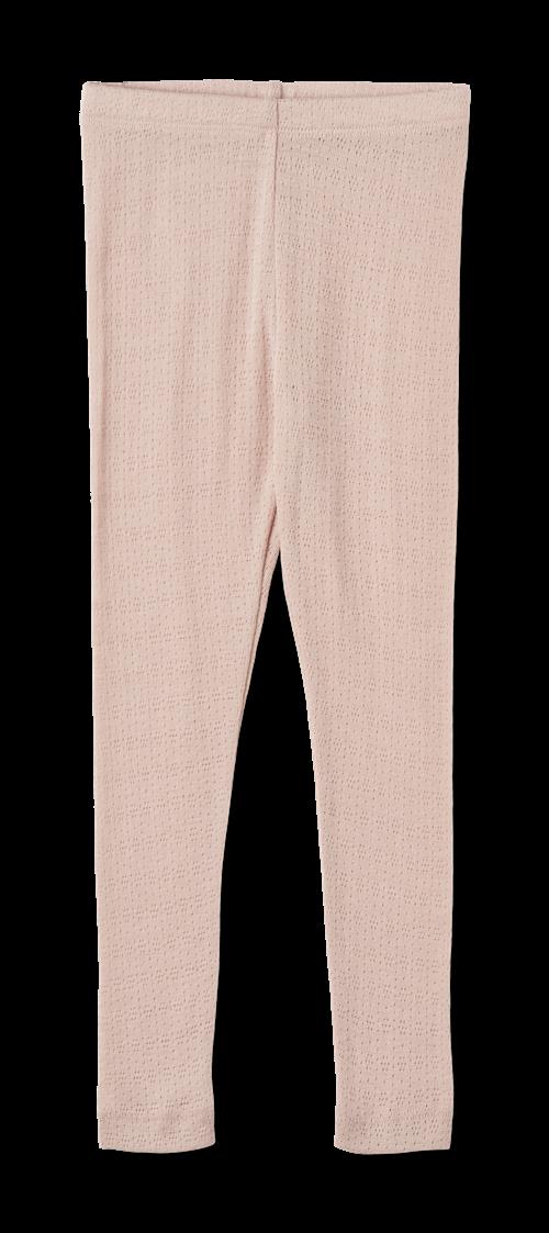 Wheat Agi Leggings I Uld Og Silke Pale Lilac  Pale Lilac 116 cm  Lyserød  116 cm  kvinde
