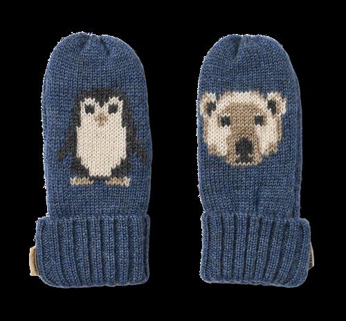 Wheat Towsi Jacquard-vanter Blue  Blue 12-24 months  Blå  12-24 måneder  mand