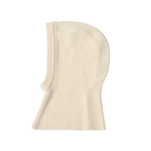 FUB Baby-balaclava I Uld Ecru  Ecru-74/80 cm Wool Beige  74/80 cm  unisex