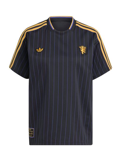 ADIDAS ORIGINALS Fodboldtrøje 'Manchester United Terrace Icons'  gul / lilla / sort