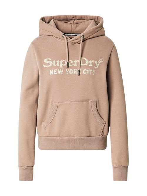 Superdry Sweatshirt  brun / sennep