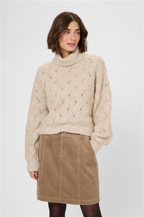 CULTURE Pullover  lysebeige