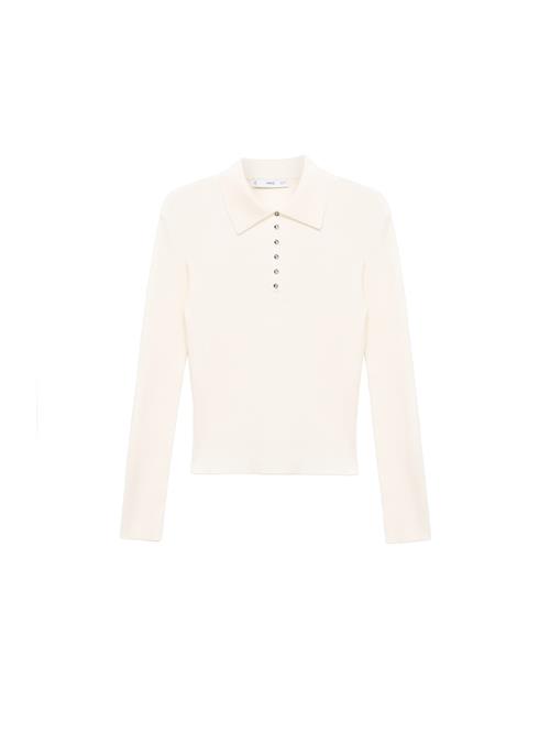MANGO Pullover 'TWENTIES'  ecru