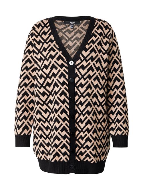 Vero Moda Curve Cardigan 'VMCARIA'  beige / sort