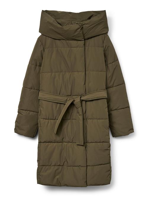 VERO MODA Vinterfrakke  grøn