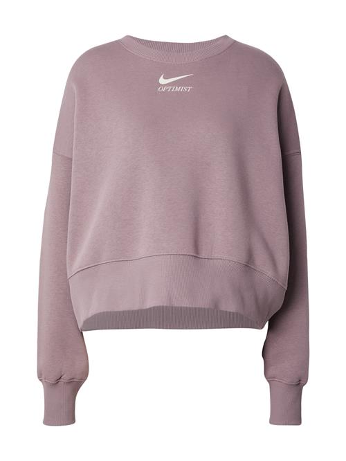 Nike Sportswear Sweatshirt 'PHNX FLC'  taupe / hvid