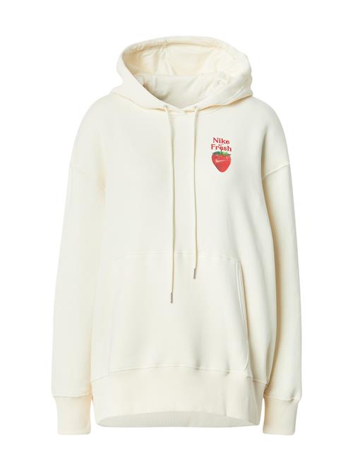 Nike Sportswear Sweatshirt  grøn / rød / naturhvid