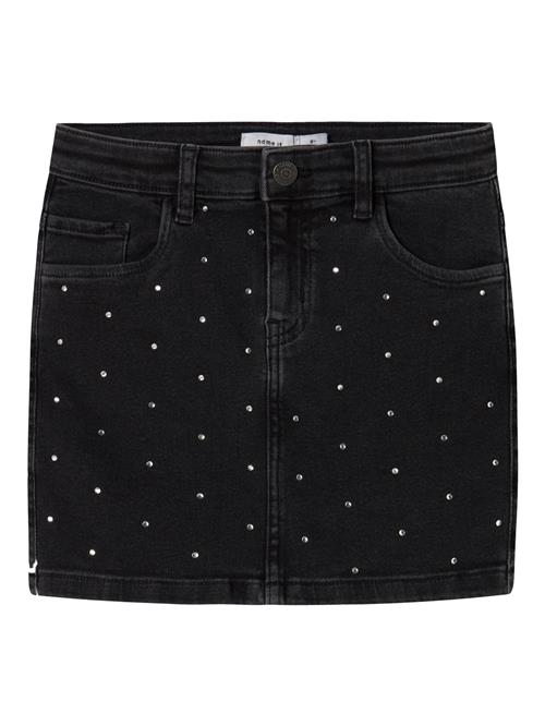 NAME IT Denim Nederdele Naomi Rhinestone Black