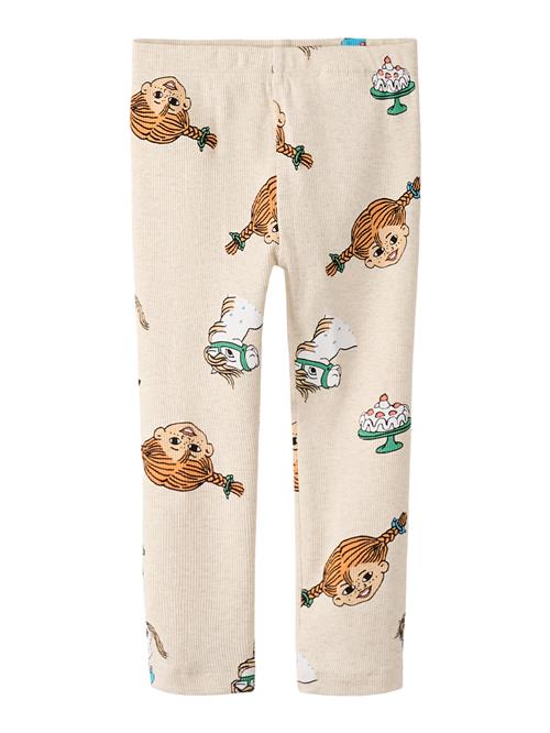 Se NAME IT Leggings Soca Pippi Peyote Melange hos SmartKidz