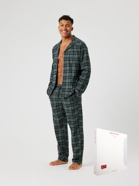 Björn Borg Core Flannel Pyjama Set 2-pack Sort, S