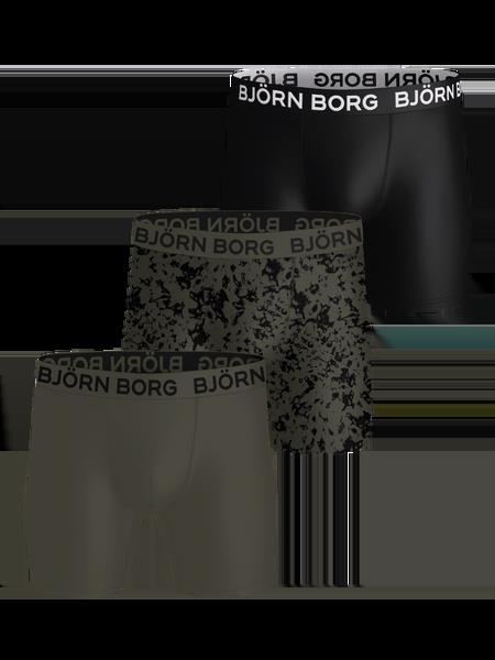 Björn Borg Sports Microfiber Boxers 3-pack Sort, XS