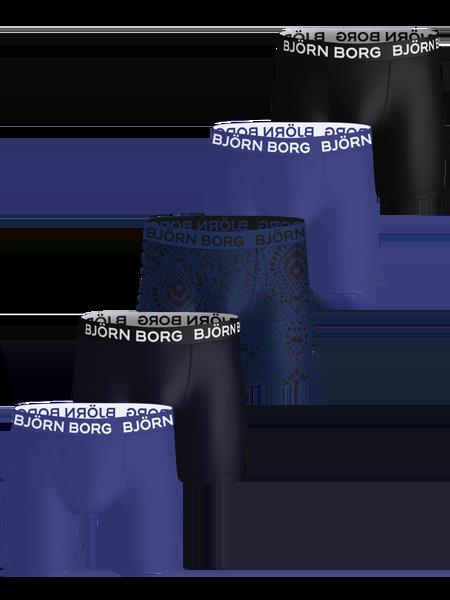 Björn Borg Sports Microfiber Boxers 5-pack Sort, S