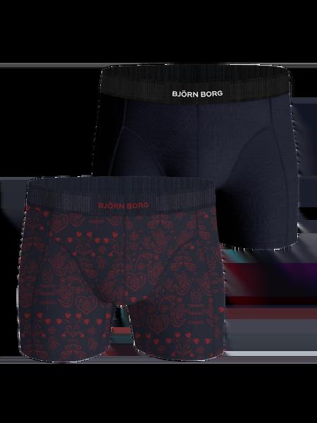 Björn Borg Organic Cotton Stretch Boxers 2-pack Multi, XS