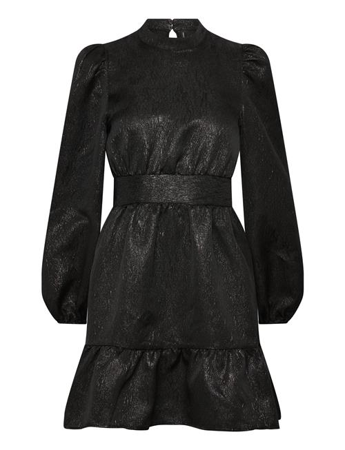 Vmsulle New Ls Short Dress Wvn Exp Vero Moda Black