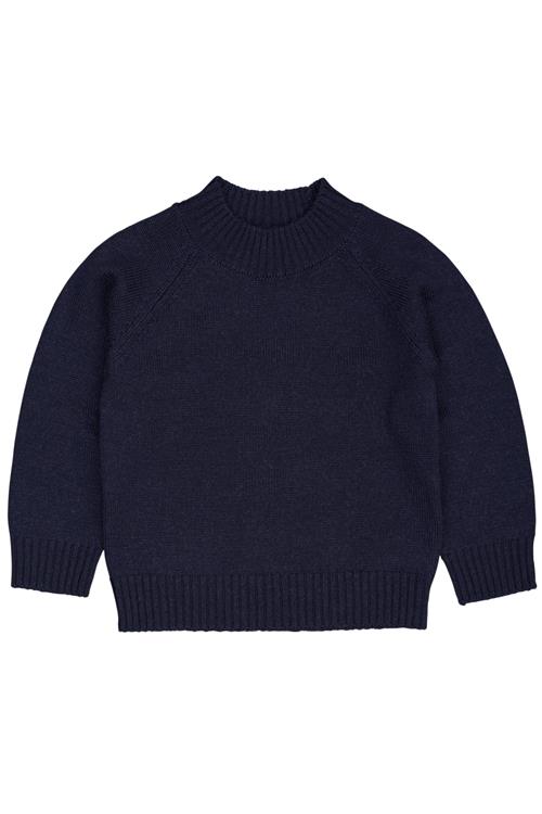 Copenhagen Colors Pullover Med Rullekrave Navy  Navy 98 cm  Marineblå  98 cm  unisex