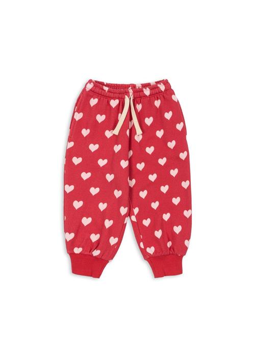 Konges Sløjd Loupy Lou Joggingbukser Amour Jazzy  Amour Jazzy 5-6 Y  Rød  5-6 år  kvinde