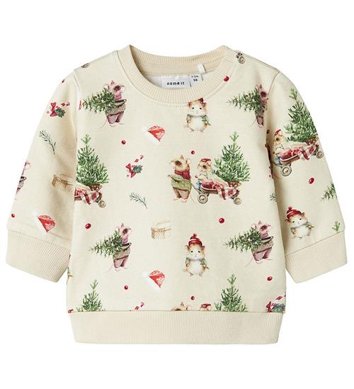 Name It Sweatshirt - NbnRenu - Peyote Melange