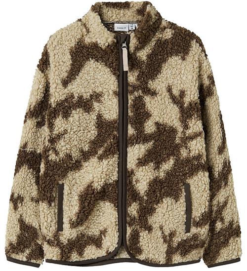 Name it Fleecejakke - NkmOzias - Island Fossil/Delicioso