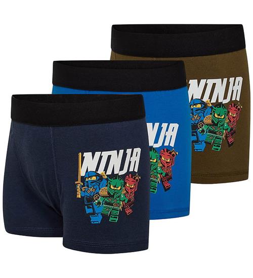 LEGOÂ® Wear Ninjago Boxershorts - 3-pak - LwAgan - Blå/Grøn