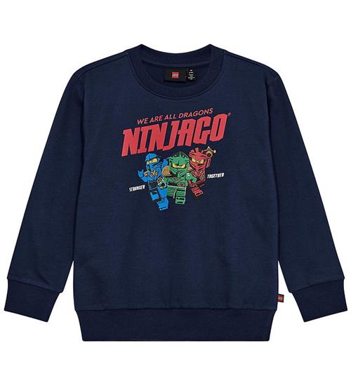 LEGOÂ® Wear Ninjago Sweatshirt - LwSaku - Blå