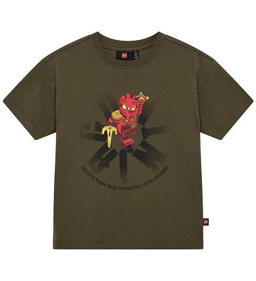 LEGOÂ® Wear Ninjago T-shirt - LwTaffy 609 - Brun