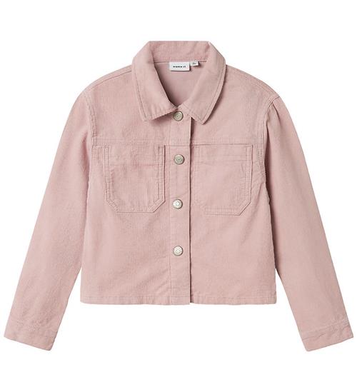 Name It Fløjlsjakke - NkfMia - Burnished Lilac