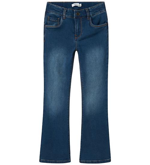Name It Jeans - Boot - Fleece - NkfSalli - Dark Blue Denim